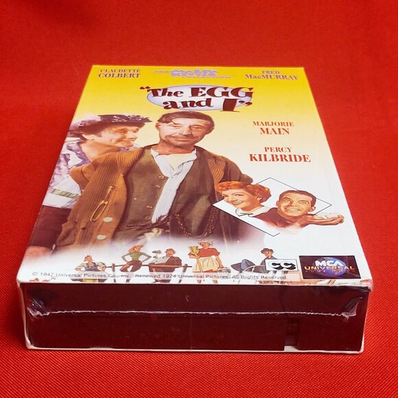 The Egg and I VHS 1997 New Sealed - Picture 4 of 8